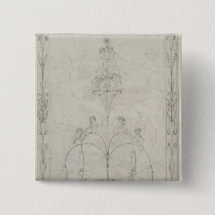 Badge Carré 5 Cm Le matin, 1803