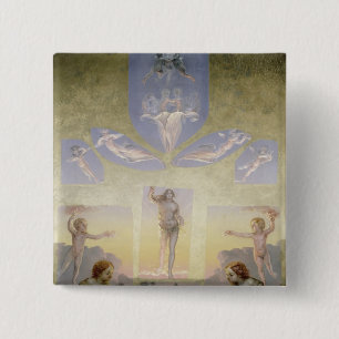 Badge Carré 5 Cm Le matin, c.1808-9