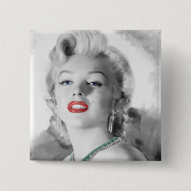 Badge Carré 5 Cm Le meilleur ami de la fille I 2 (Devant)