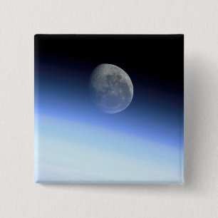 Badge Carré 5 Cm Le membre de la terre