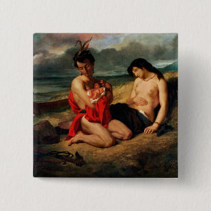 Badge Carré 5 Cm Le Natchez, c.1823-35