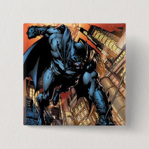 Badge Carré 5 Cm Le Nouveau 52 - Batman : Le Chevalier Noir #1