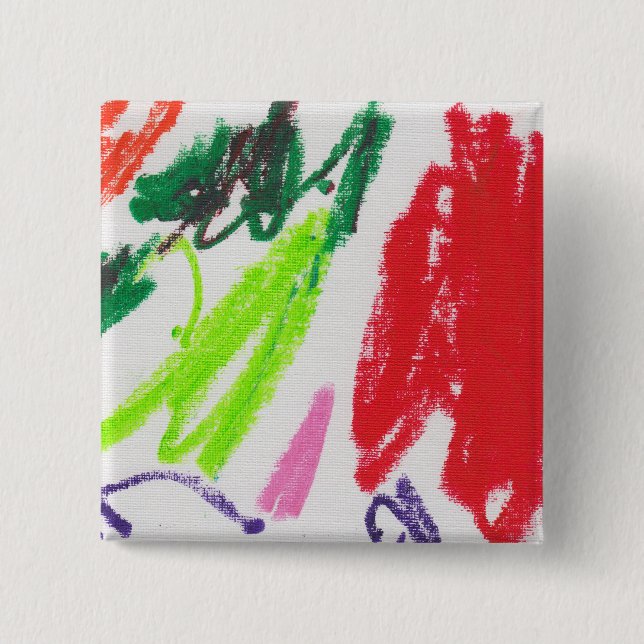 Badge Carré 5 Cm Le Pin impressionnant d'Aden (Devant)