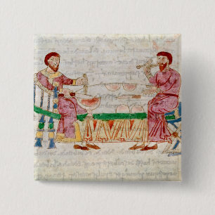 Badge Carré 5 Cm Le repas, de 'De Universo'