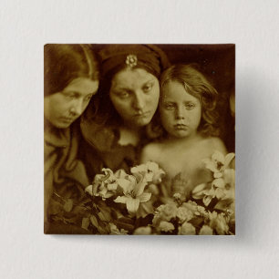 Badge Carré 5 Cm Le retour après trois jours, c.1865 (photo de