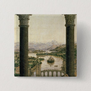 Badge Carré 5 Cm Le Rolin Madonna, c.1435
