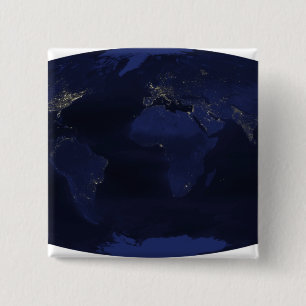 Badge Carré 5 Cm Le ½ s du ¿  d'Earthï humain-a produit de