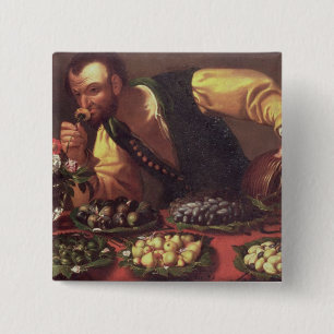 Badge Carré 5 Cm Le sens de l'odorat