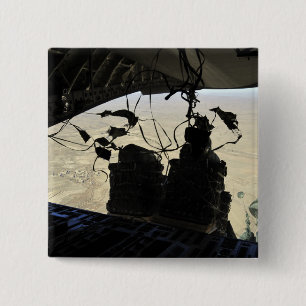 Badge Carré 5 Cm Le système de livraison de récipient empaquette 