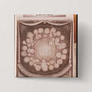 Badge Carré 5 Cm Le système solaire