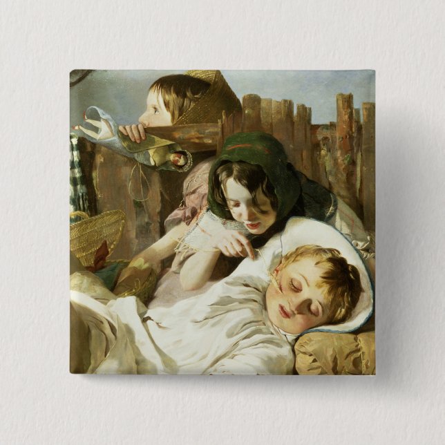 Badge Carré 5 Cm Le taquinerie (Devant)