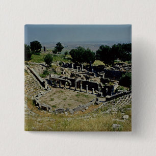 Badge Carré 5 Cm Le théâtre grec