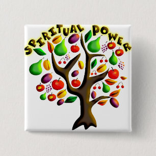 Badge Carré 5 Cm Le TU Bishvat