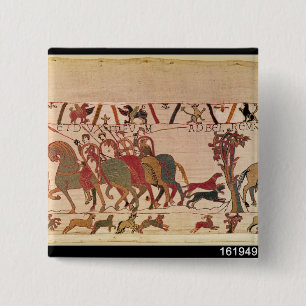 Badge Carré 5 Cm Le type de compte de Ponthieu prend Harold, sien