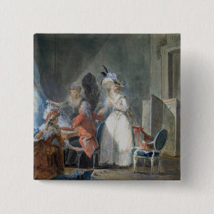 Badge Carré 5 Cm Le vendeur de mode