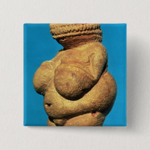 Badge Carré 5 Cm Le Vénus de Willendorf