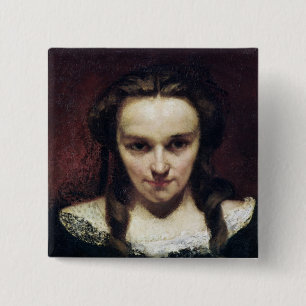 Badge Carré 5 Cm Le voyant ou, le somnambule, c.1865