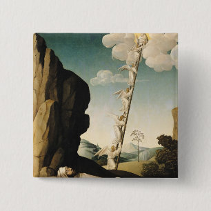 Badge Carré 5 Cm L'échelle de Jacob, c.1490