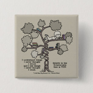 Badge Carré 5 Cm Leçons apprises