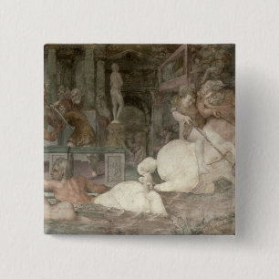 Badge Carré 5 Cm L'éducation d'Achille