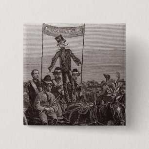 Badge Carré 5 Cm L'effigie du dernier propriétaire