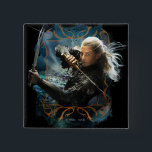 Badge Carré 5 Cm LEGOLAS GREENLEAF™ Graphique<br><div class="desc">Le Hobbit</div>