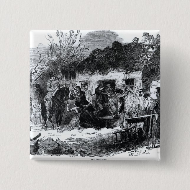 Badge Carré 5 Cm L'Ejectment (Devant)