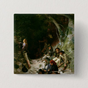 Badge Carré 5 Cm L'embuscade