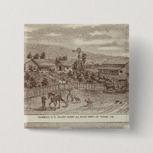 Badge Carré 5 Cm Lemoore, ranch Armona 2