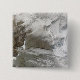 Badge Carré 5 Cm L'enneigement encercle la BO Hai