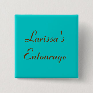 Badge Carré 5 Cm L'entourage de Larissa - customisé