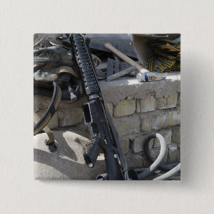 Badge Carré 5 Cm L'équipement d'une Marine