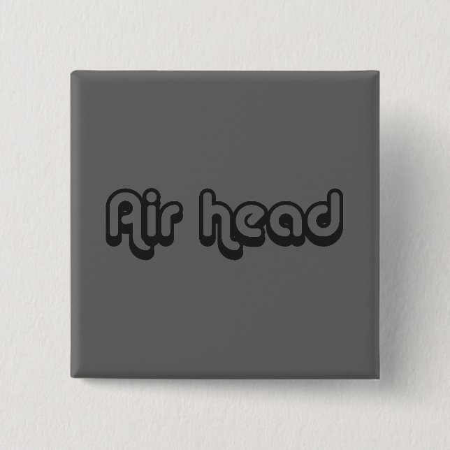 Badge Carré 5 Cm les années 80 attrapent l'habitué de la marijuana (Devant)