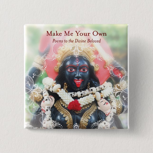 Badge Carré 5 Cm Les boutons carrés méritent l'amour aussi (Devant)