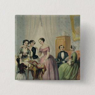 Badge Carré 5 Cm Les cadeaux de mariage