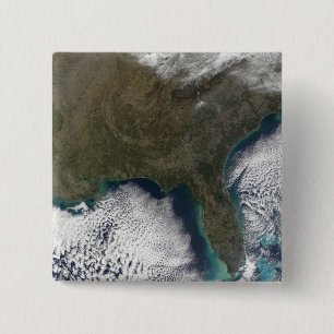 Badge Carré 5 Cm Les Etats-Unis d'Amérique du sud