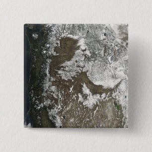 Badge Carré 5 Cm Les Etats-Unis occidentaux