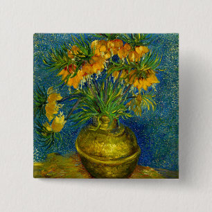 Badge Carré 5 Cm Les frères impériaux Van Gogh