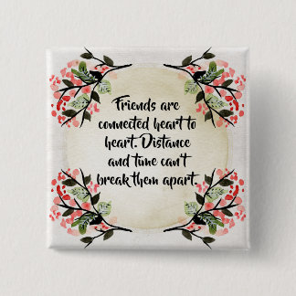 Badge Carré 5 Cm Les inspirations de Becca - Pin d'amis