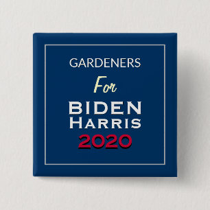 Badge Carré 5 Cm Les jardiniers de la campagne Carré BIDEN HARRIS
