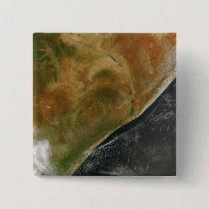 Badge Carré 5 Cm Les nations d'Afrique de l'Est