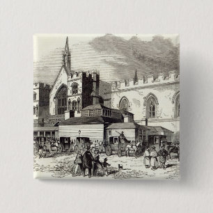 Badge Carré 5 Cm Les nouvelles salles du Comité, Chambre des