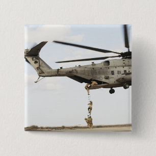 Badge Carré 5 Cm Les pararescuemen de l'Armée de l'Air conduisent