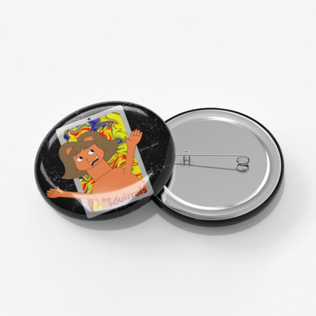 Badge Carré 5 Cm Les Sbutrels #8 : Couverture "Pute de smartphone", (Créateur téléchargé)