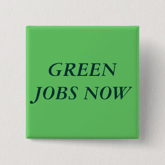 BADGE CARRÉ 5 CM LES TRAVAUX VERTS MAINTENANT