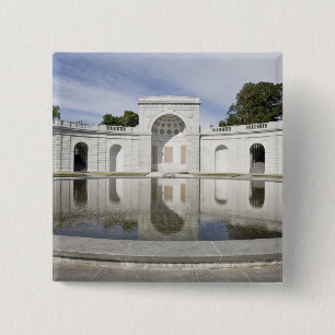 Badge Carré 5 Cm Les USA, VA, Arlington. Femmes dans le service