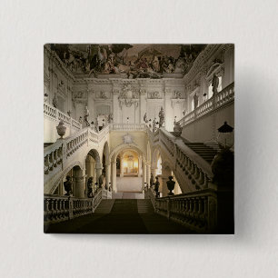 Badge Carré 5 Cm L'escalier, construit 1719-44