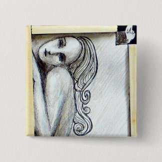 Badge Carré 5 Cm L'espace vide