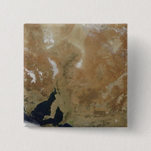 Badge Carré 5 Cm L'état de l'Australie du Sud