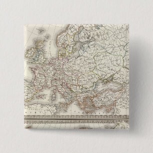 Badge Carré 5 Cm L'Europe 800, 1500
